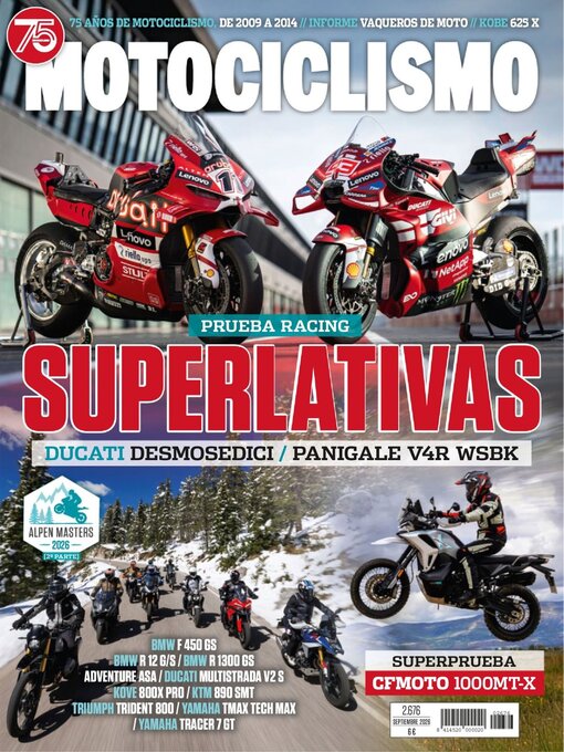 Cover image for Motociclismo